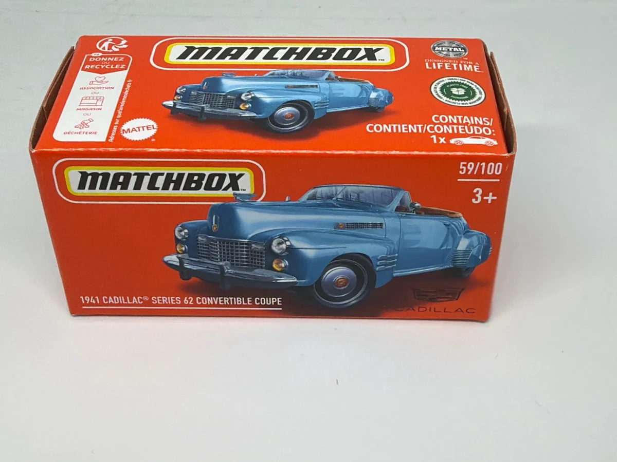 2024 1941 Cadillac Series 62 Convertible Coupe Blue: Box: Image 3