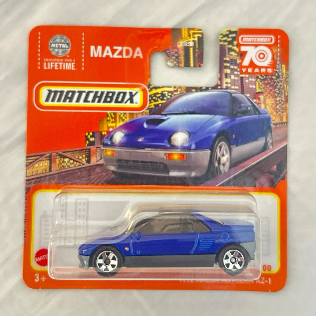 2023 1992 Mazda Autozam AZ-1 Blue: Short Card: Image 2