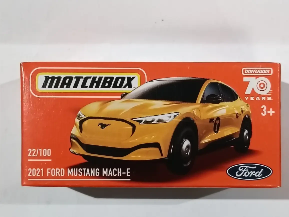2023 2021 Ford Mustang Mach-E Yellow: Box: Image 3