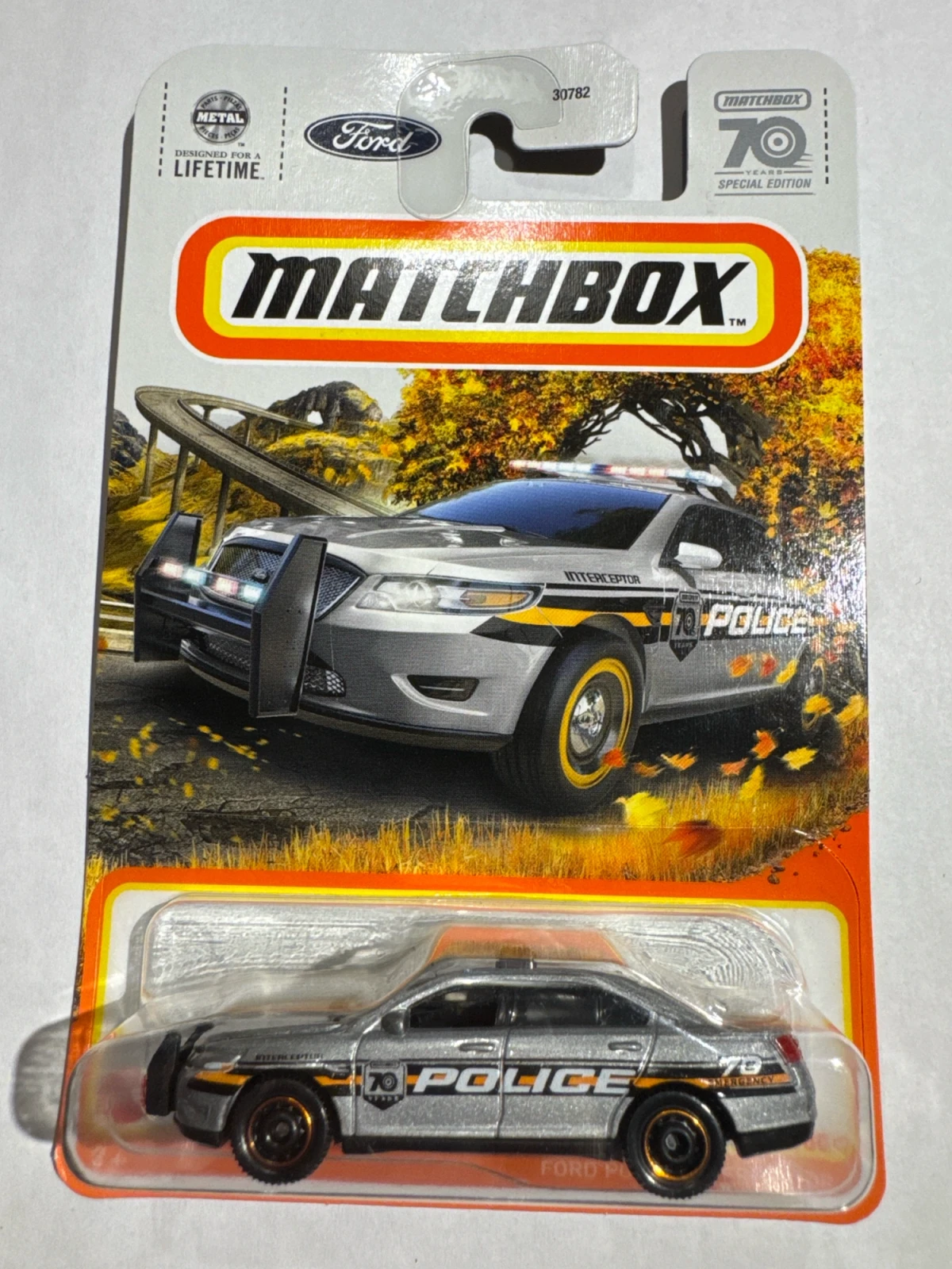 2023 Ford Police Interceptor Silver: Long Card: Image 3