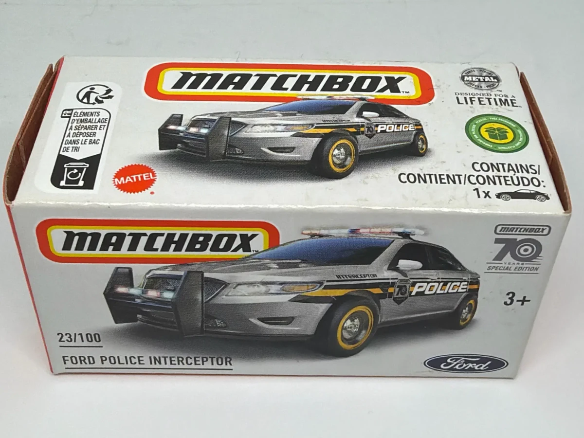2023 Ford Police Interceptor Silver: Box: Image 5