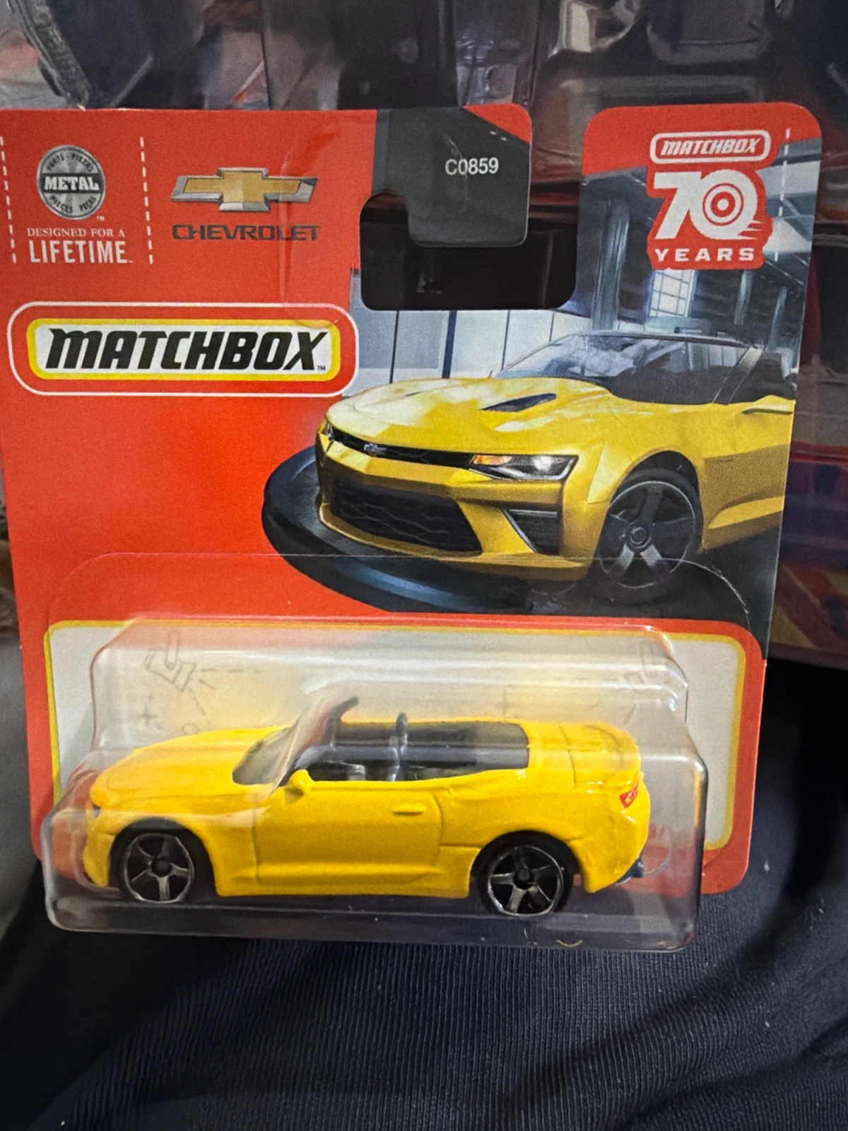 2023 16 Chevy Camaro Convertible Yellow: Short Card: Image 2