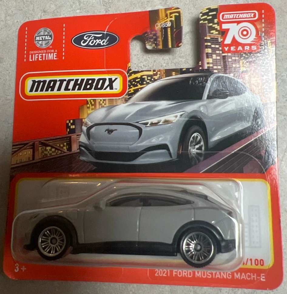 2023 2021 Ford Mustang Mach-E Grey: Short Card: Image 2
