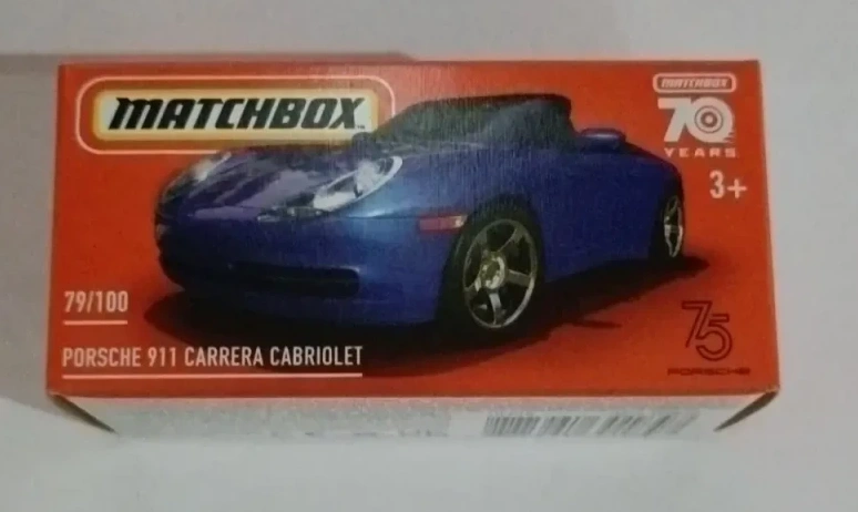 2023 Porsche 911 Carrera Cabriolet Blue: Box: Image 4