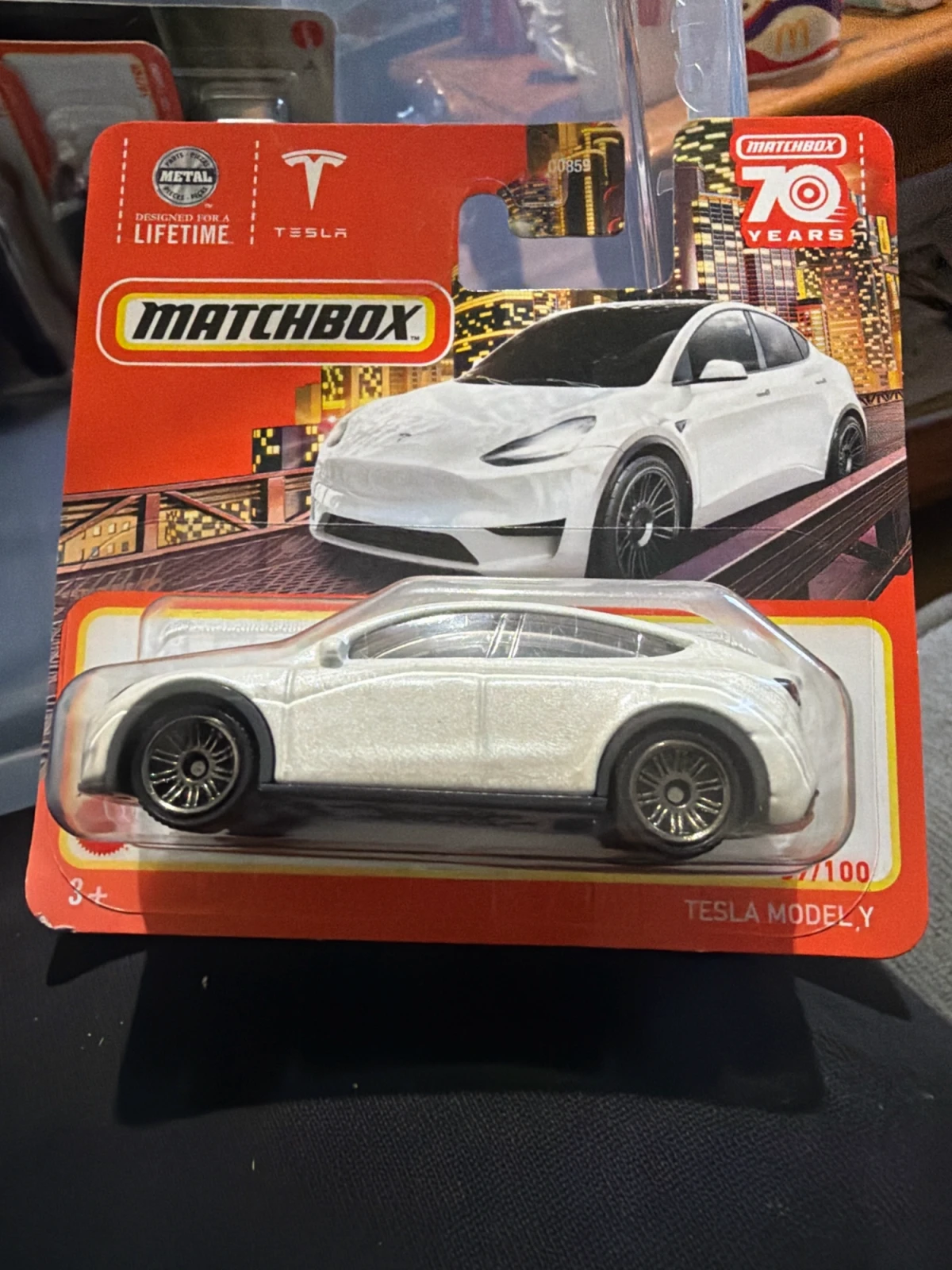 2023 Tesla Model Y White: Short Card: Image 2