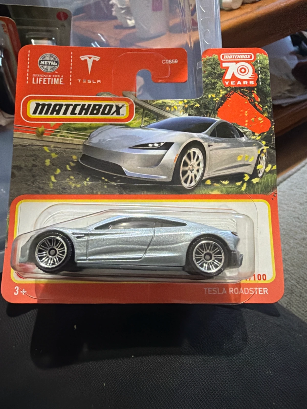 2023 Tesla Roadster Silver: Short Card: Image 3