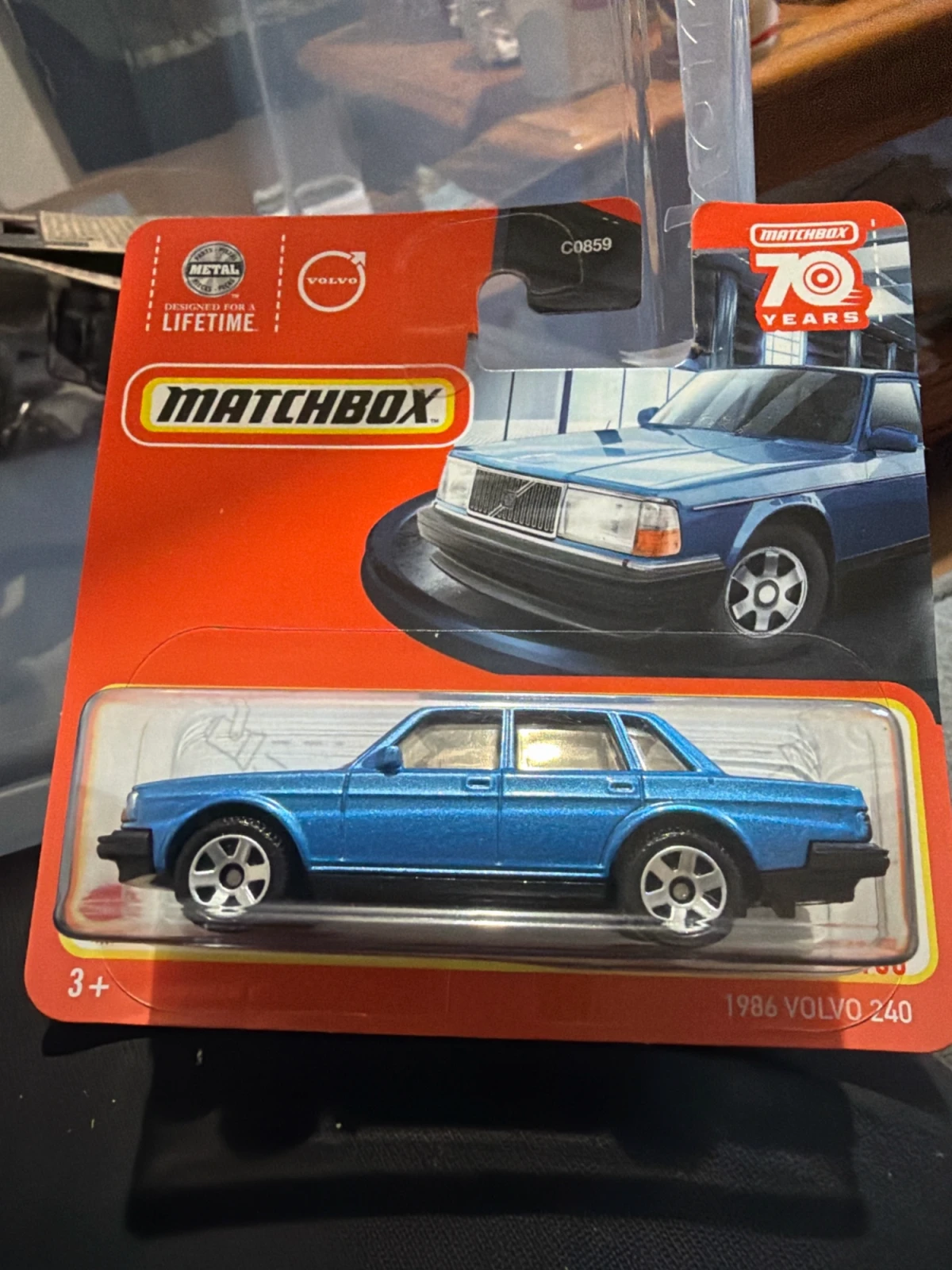 2023 1986 Volvo 240 Blue: Short Card: Image 2