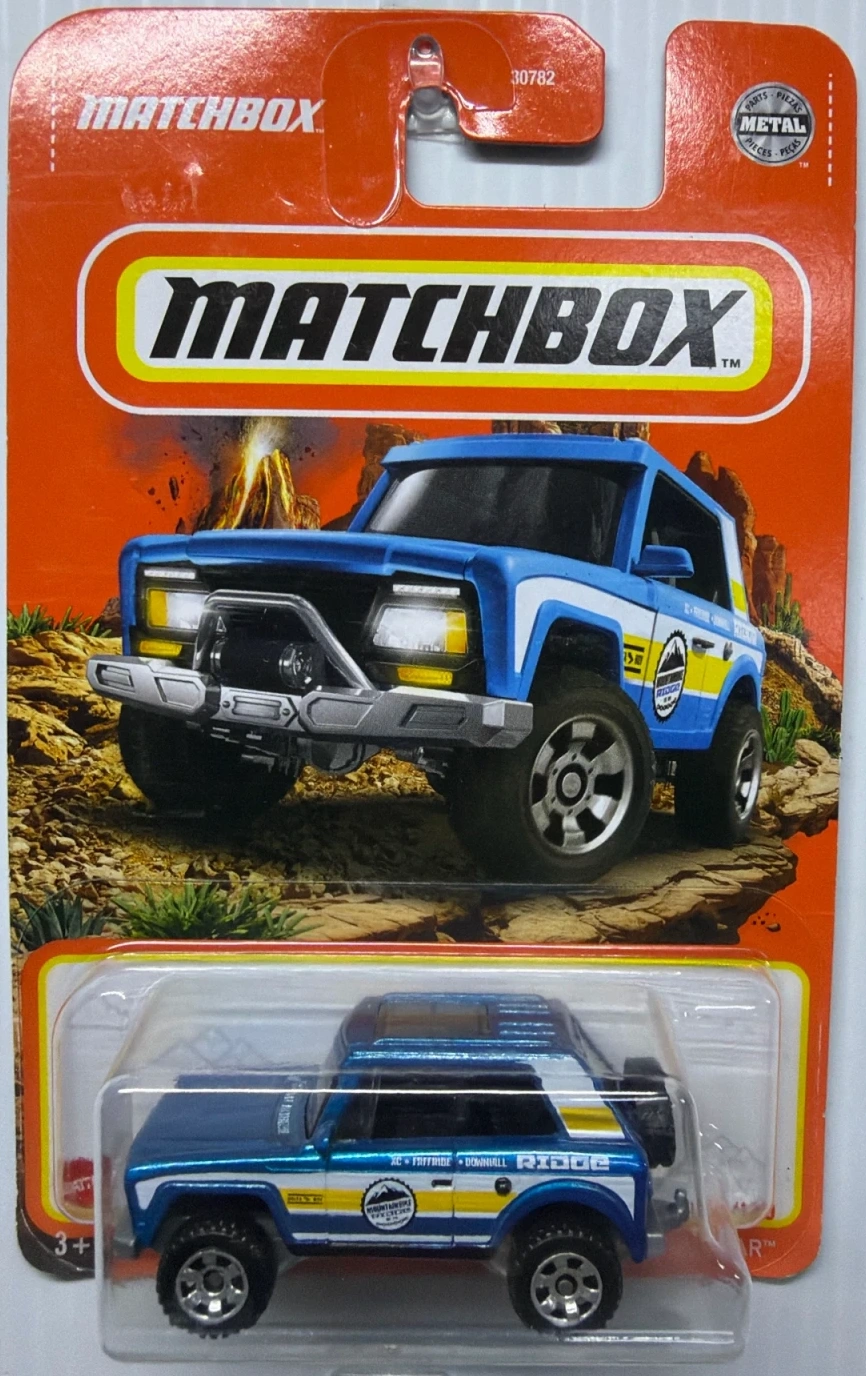 2022 MBX Field Car Blue: Long Card: Image 2