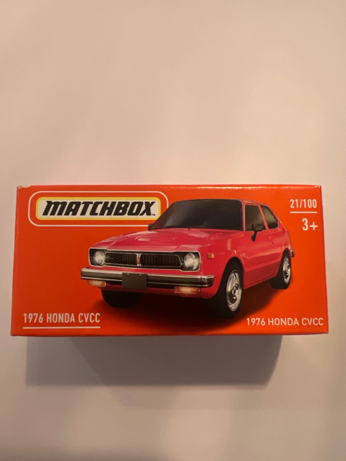2022 1976 Honda CVCC Red: Box: Image 2