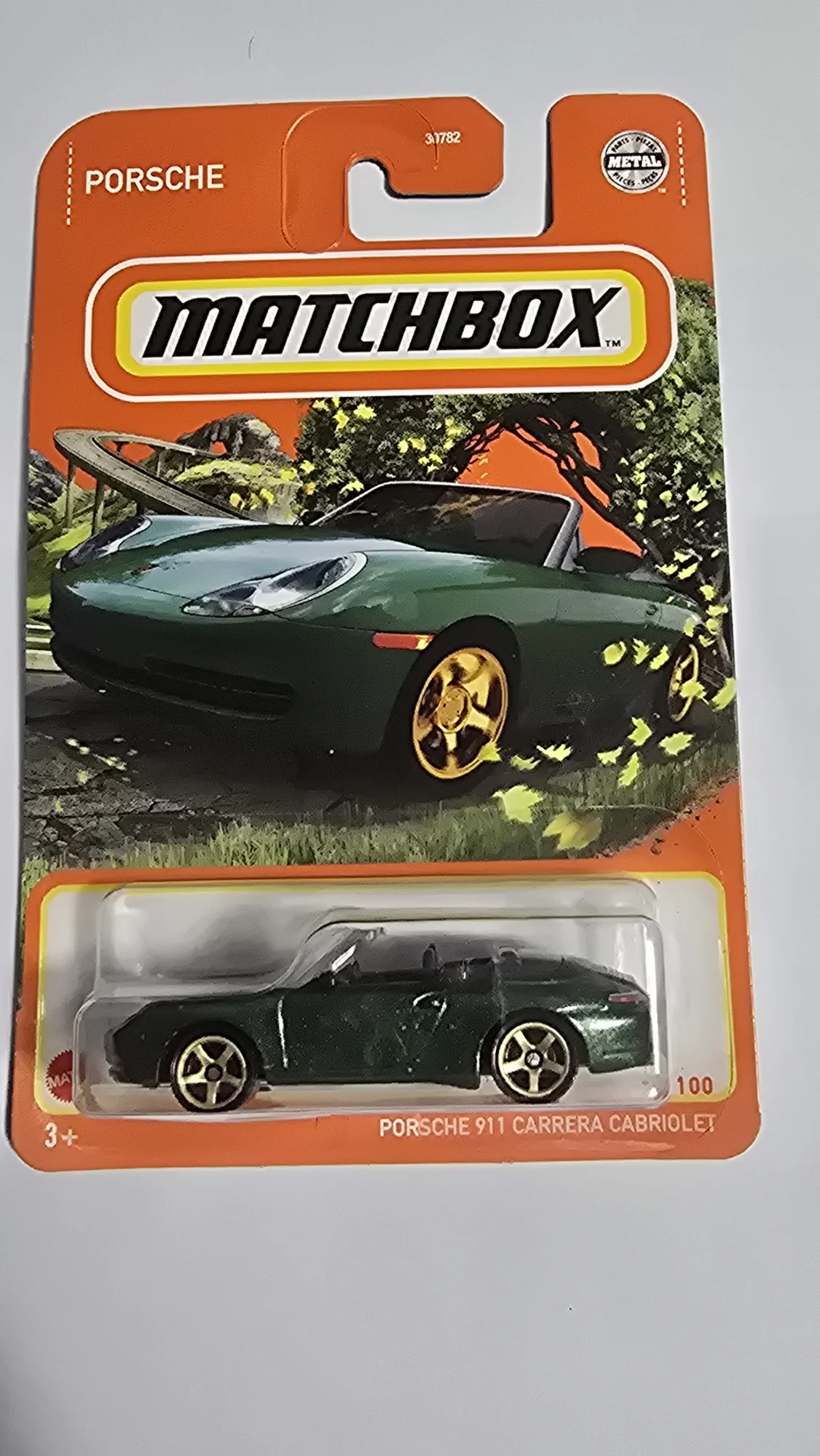 Hot Wheels Porsche 911 Carrera Cabriolet