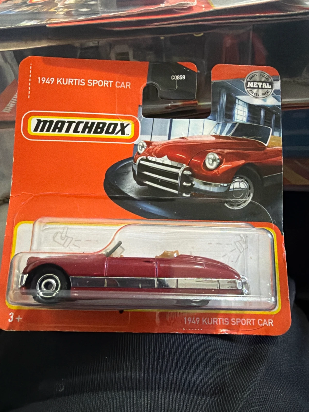 2022 1949 Kurtis Sport Car Red: Short Card: Image 2