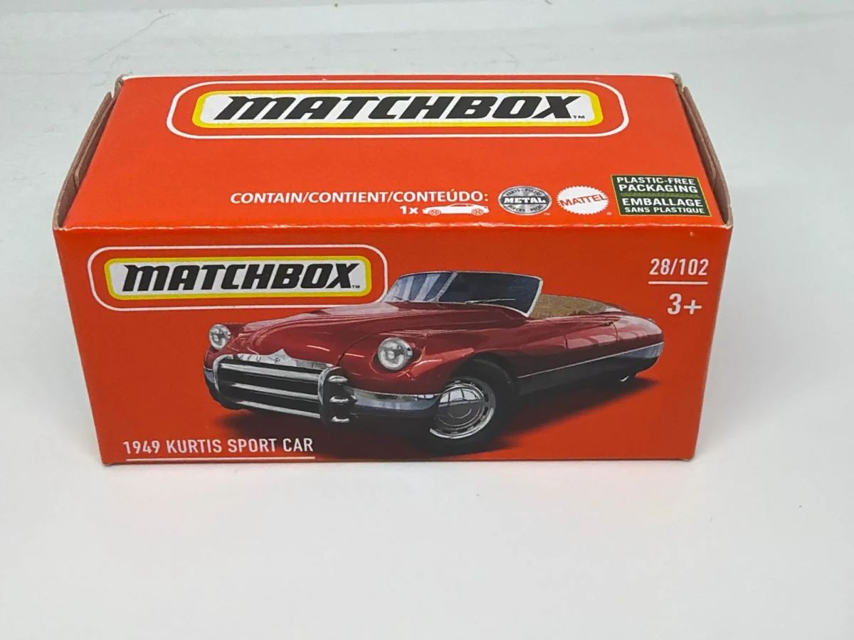 2022 1949 Kurtis Sport Car Red: Box: Image 3