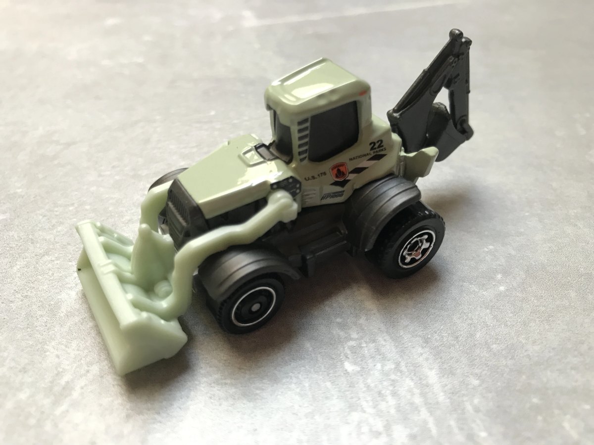 Hot Wheels MBX Backhoe