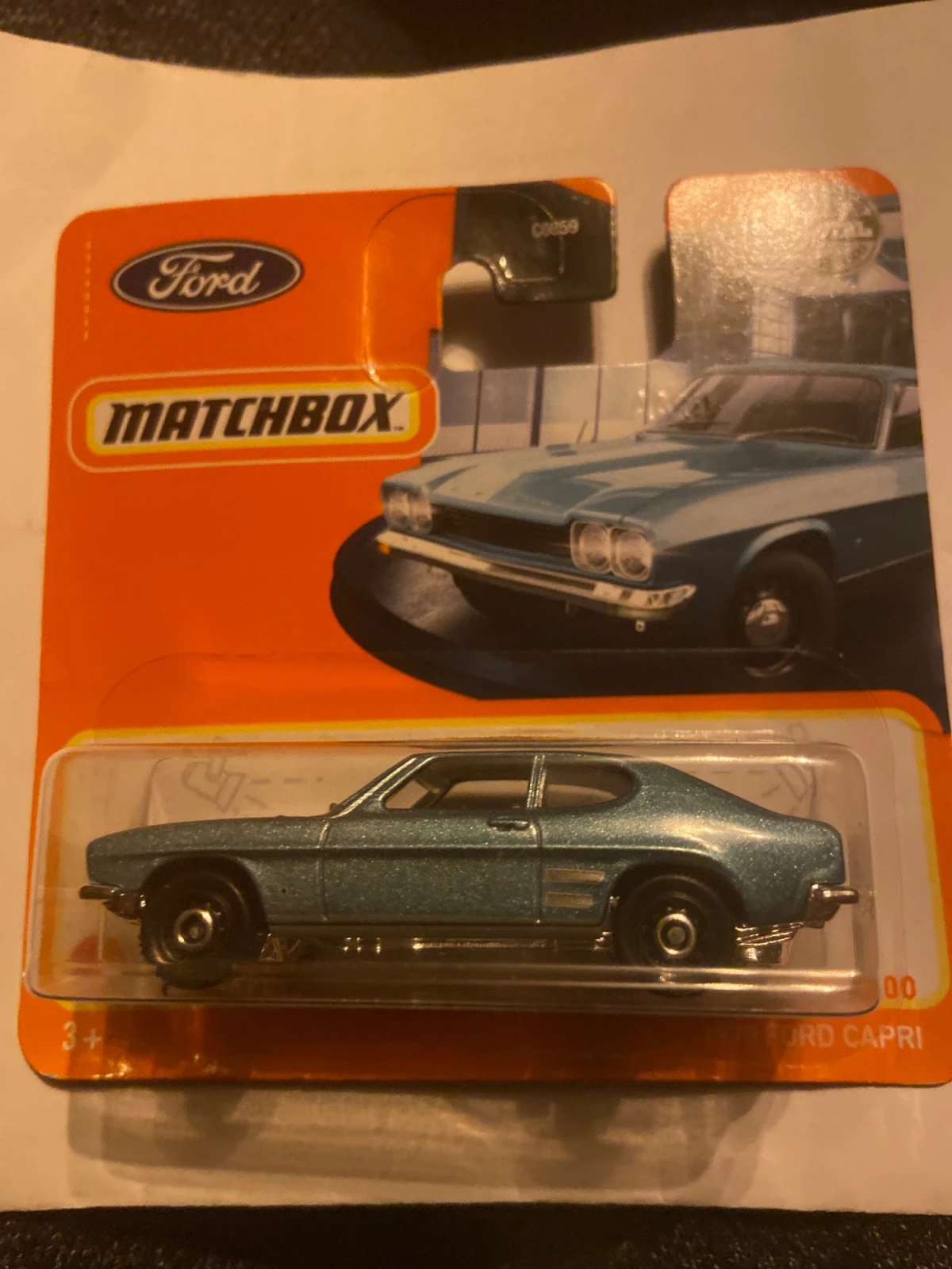 2022 1970 Ford Capri Blue: Short Card: Image 2
