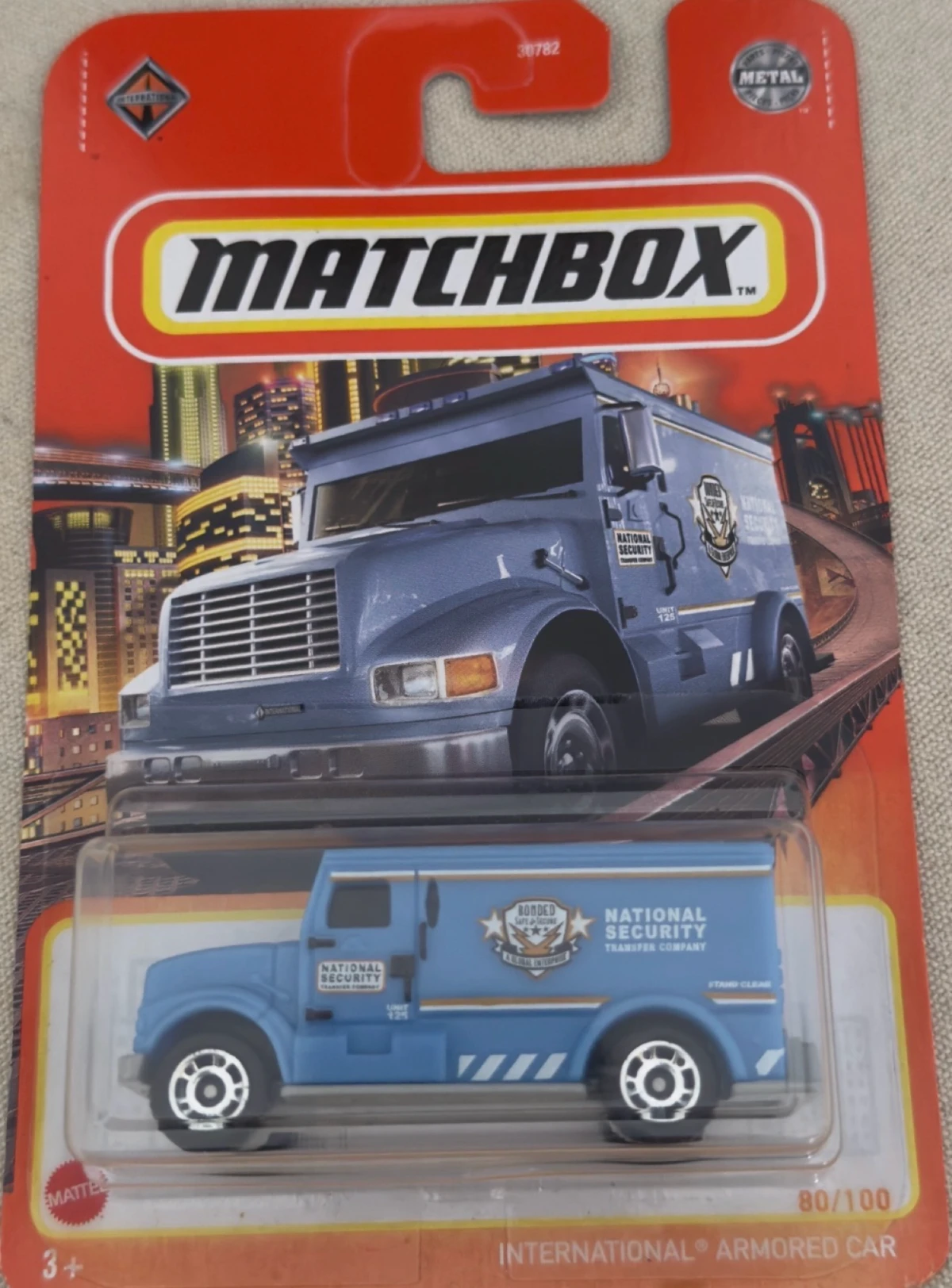 2021 International Armored Car Blue: Long Card: Image 2