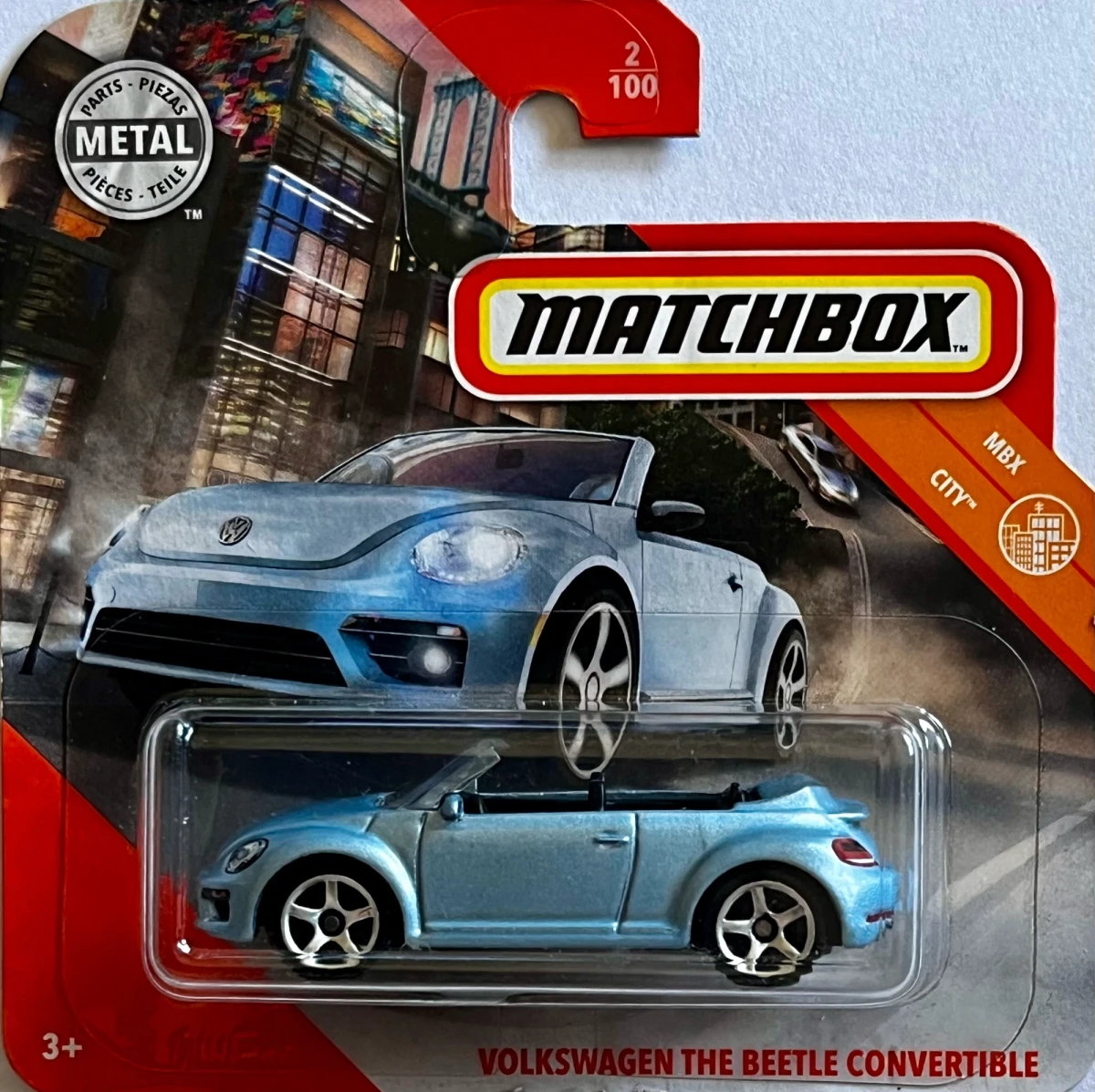2020 Volkswagen The Beetle Convertible Blue: Short Card: Image 3