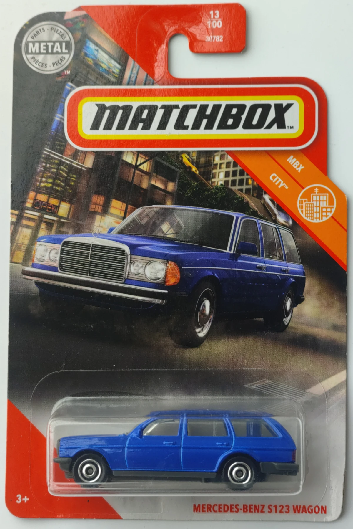 2020 Mercedes-Benz S123 Wagon Blue: Long Card: Image 2
