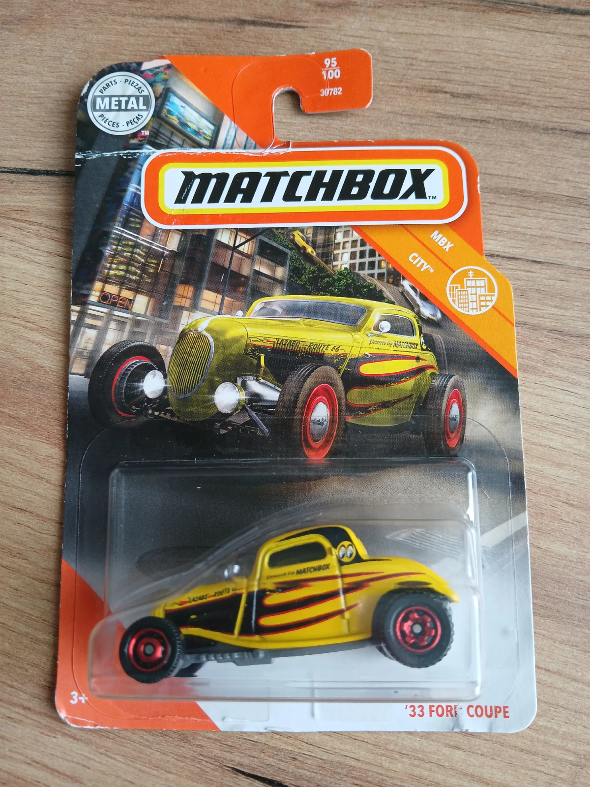 2020 33 Ford Coupe Yellow: Long Card: Image 2