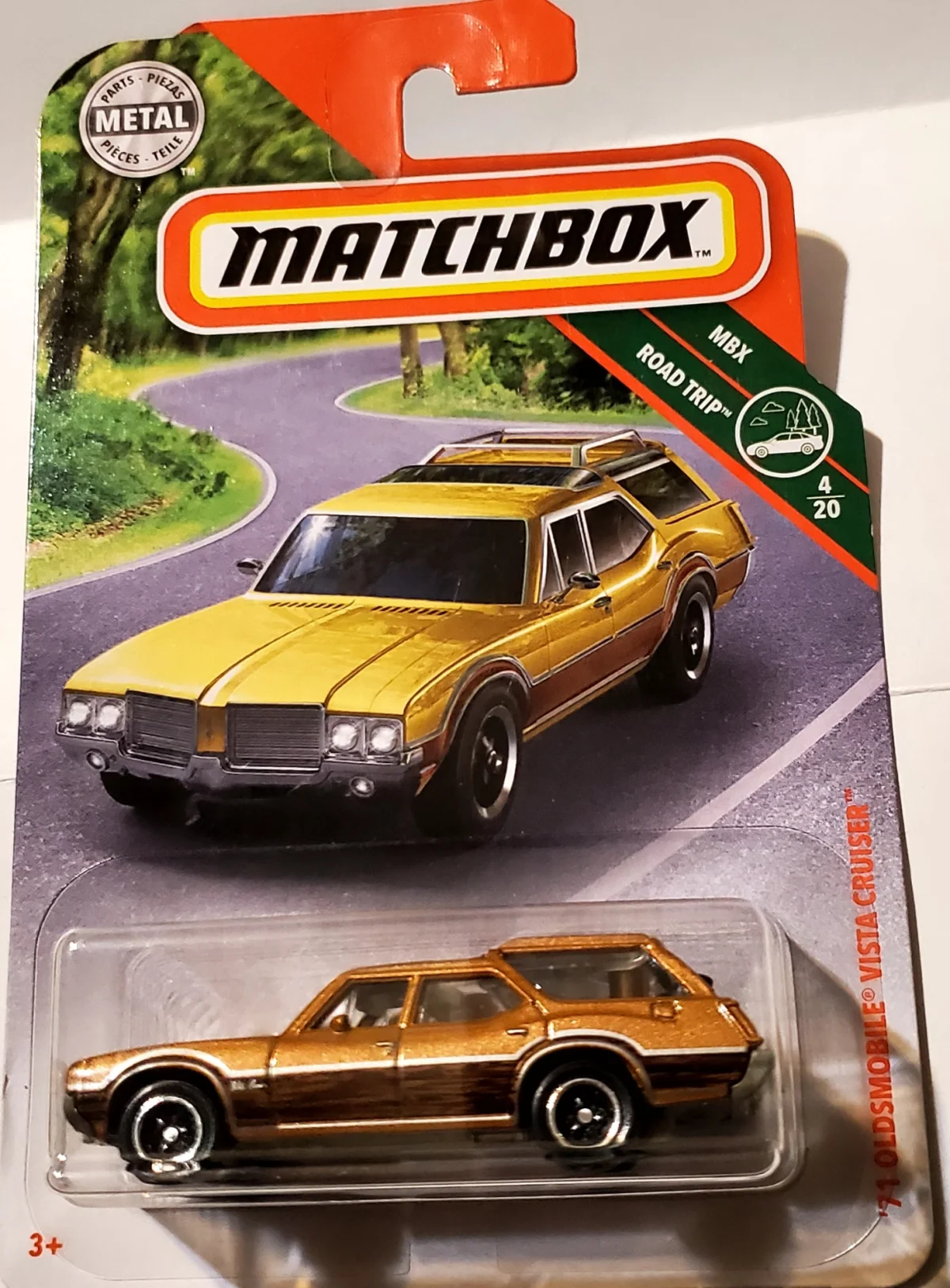 2019 71 Oldsmobile Vista Cruiser Gold: Long Card: Image 3