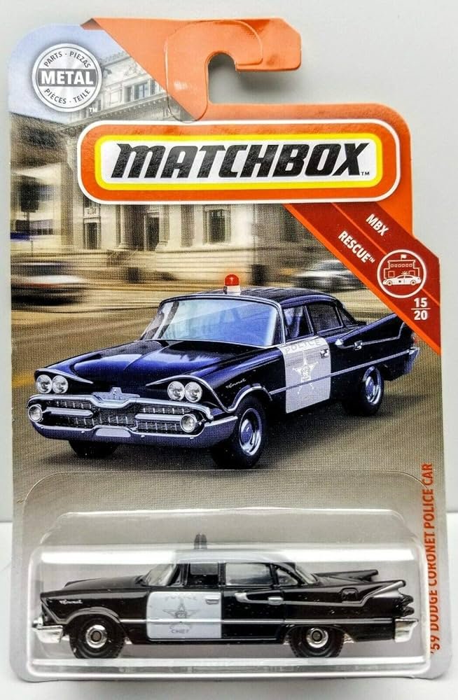Hot Wheels 59 Dodge Coronet Police Car