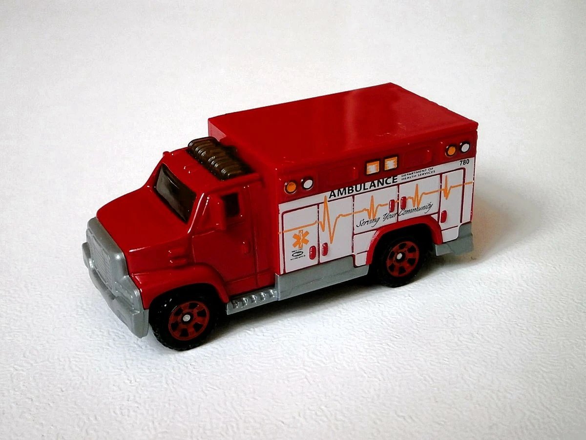 Hot Wheels MBX Ambulance