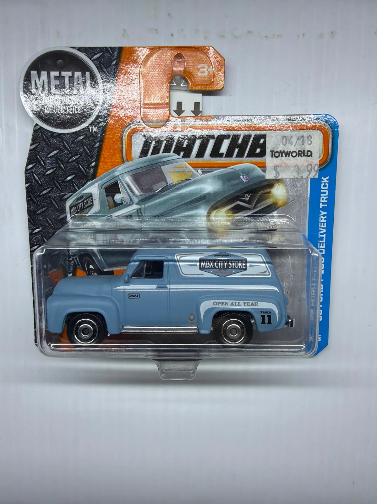 2017 55 Ford F-100 Delivery Truck Blue: Short Card: Image 3