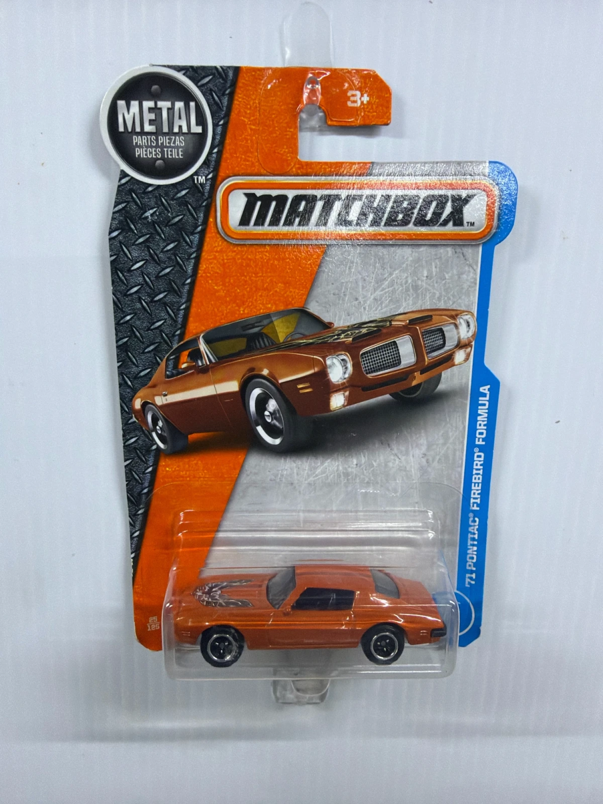 2017 71 Pontiac Firebird Formula Orange: Long Card: Image 3