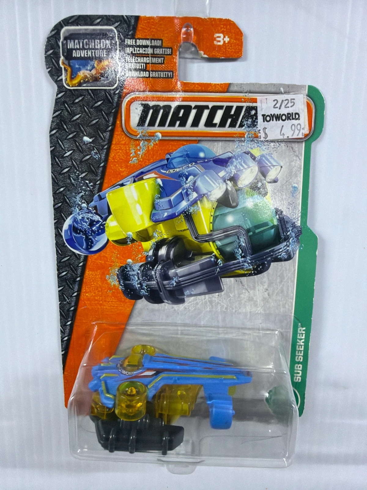 2017 Sub Seeker Blue: Long Card: Image 2