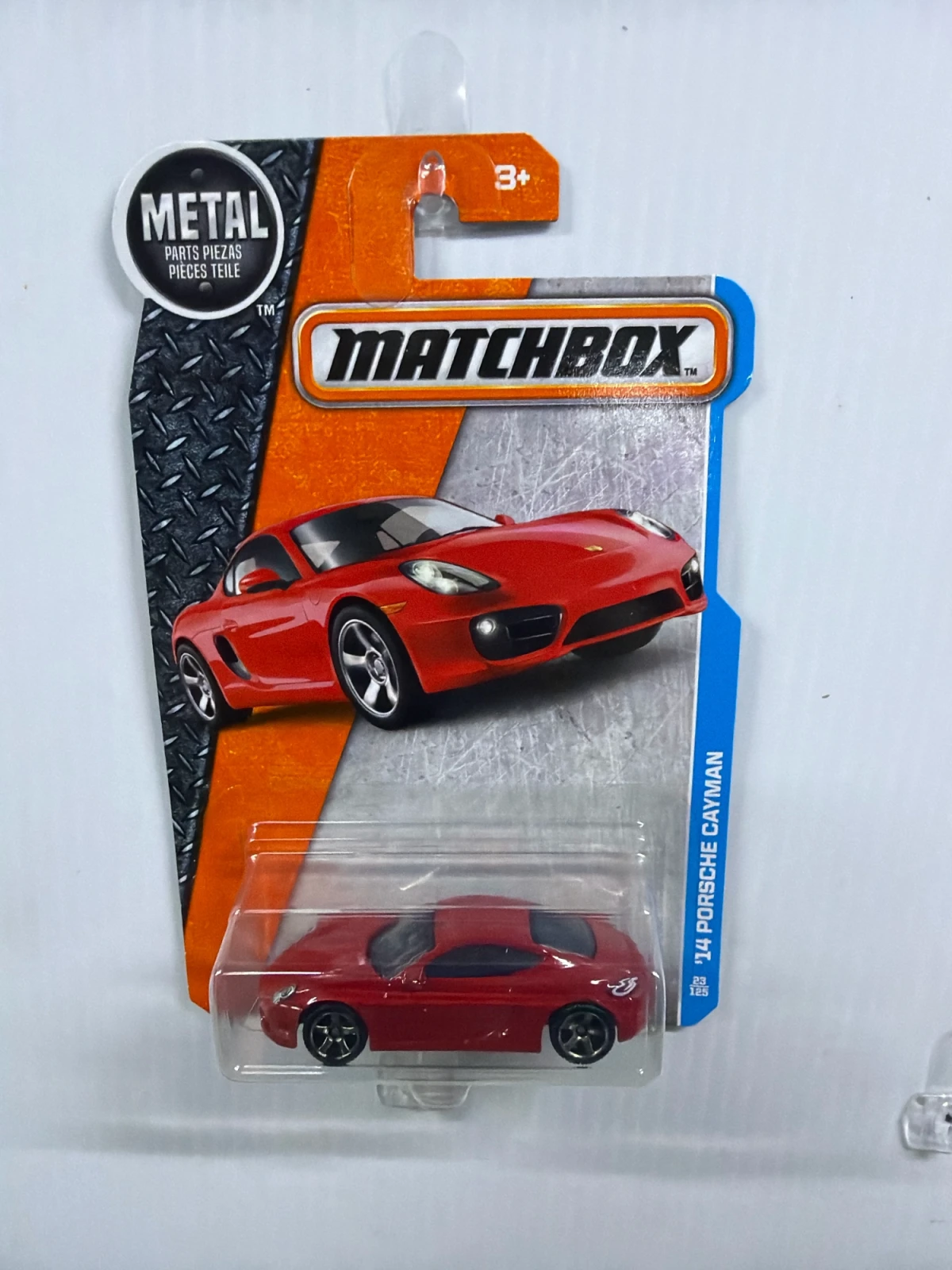 2016 14 Porsche Cayman Red: Long Card: Image 2
