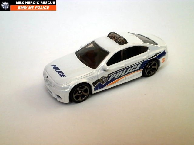 Hot Wheels BMW M5 Police
