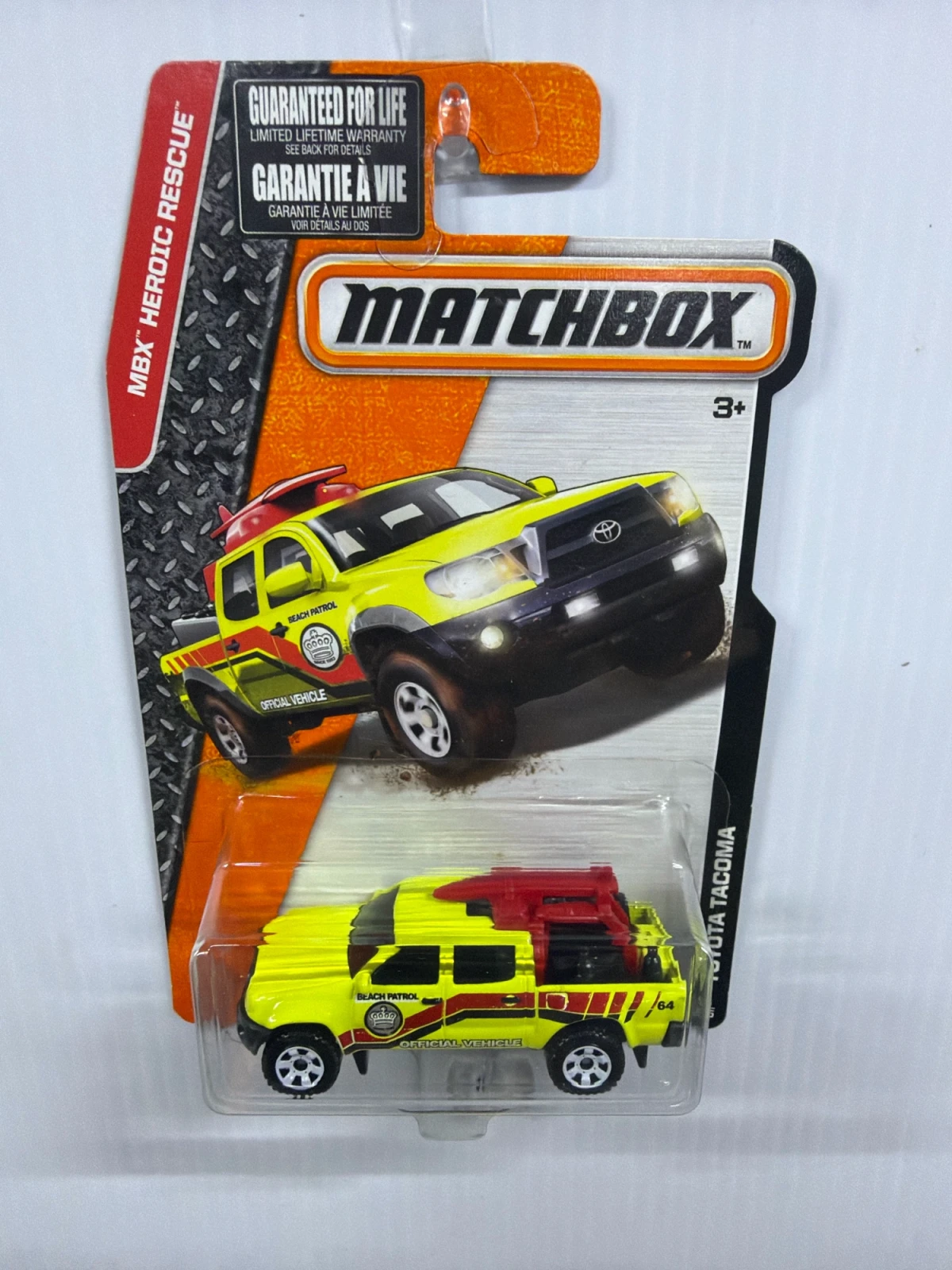 2016 Toyota Tacoma Yellow: Long Card: Image 2