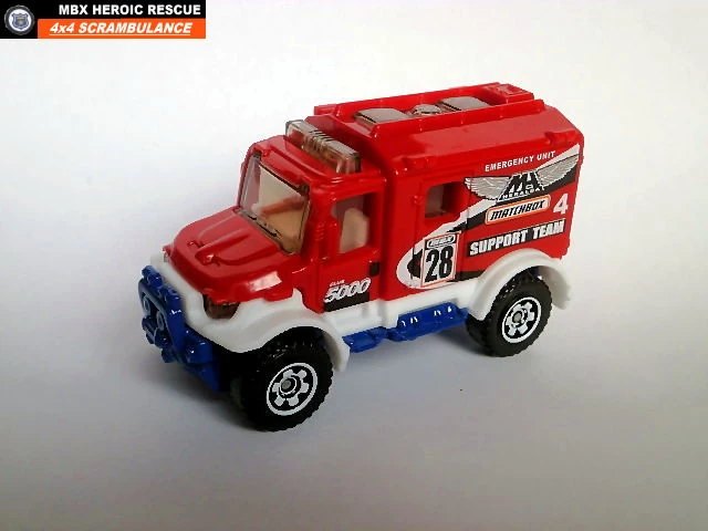 Hot Wheels 4x4 Scrambulance