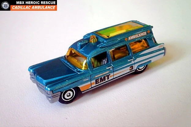 Hot Wheels ´63 Cadillac Ambulance