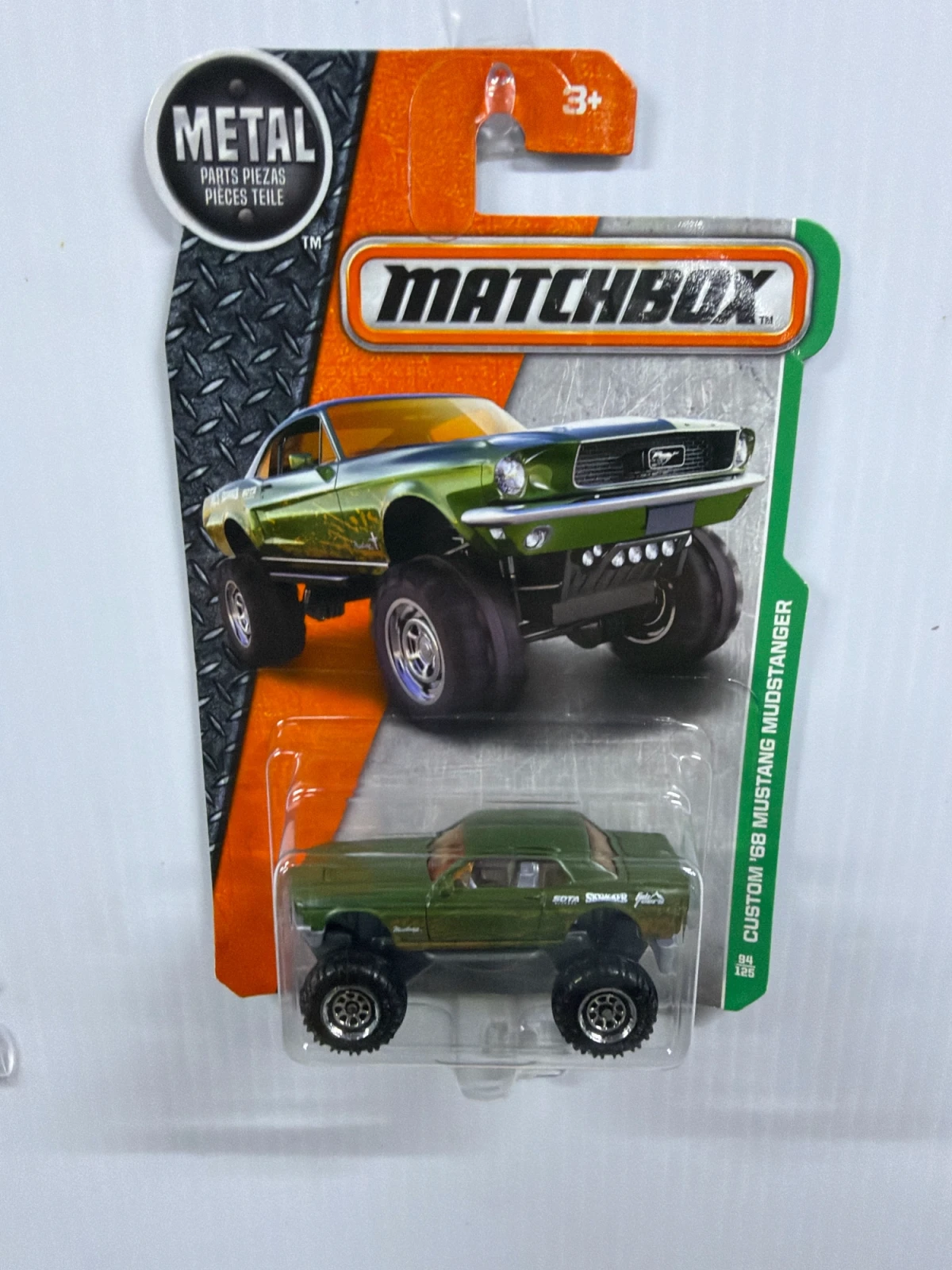 2016 Custom 68 Mustang Mudstanger Green: Long Card: Image 3