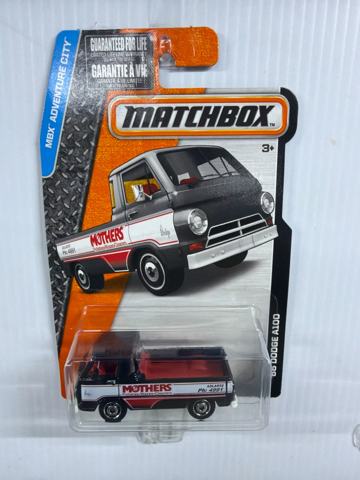 2015 1966 Dodge A100 Pickup Red: Long Card: Image 2