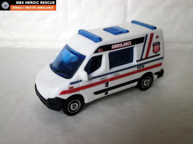 Hot Wheels Renault Master Ambulance