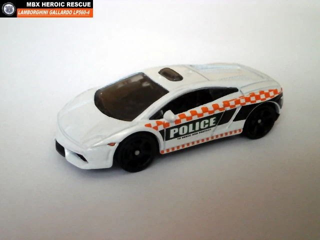Hot Wheels Lamborghini Gallardo LP560-4 Polizia
