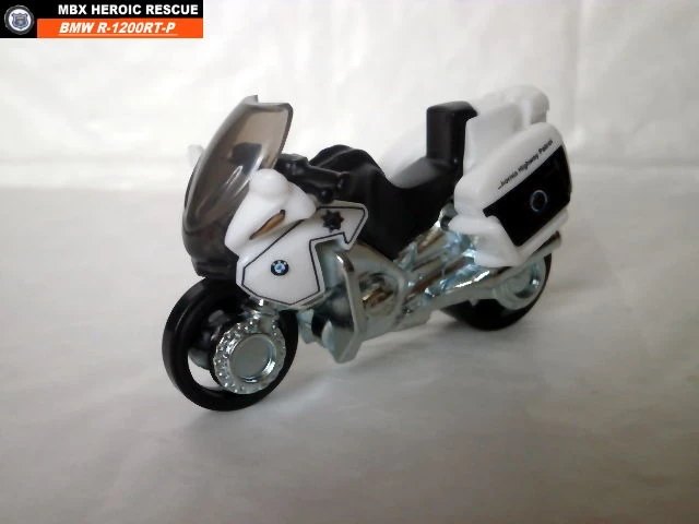 Hot Wheels BMW R1200 RT-8 Police Motorcycle