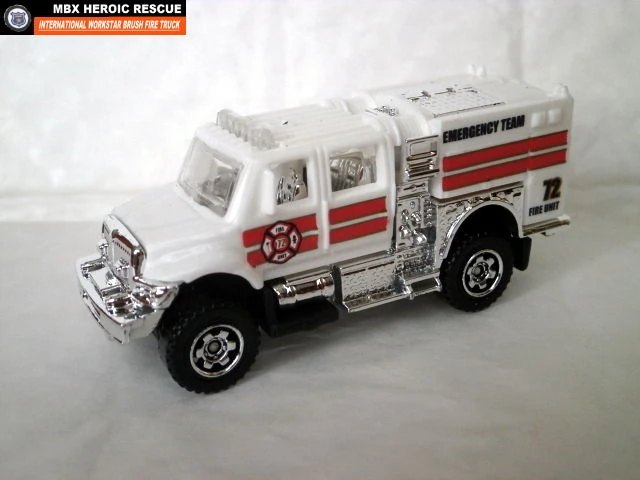 Hot Wheels International WorkStar BrushFire Truck