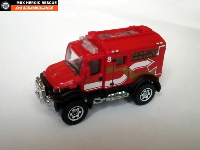 Hot Wheels 4x4 Scrambulance