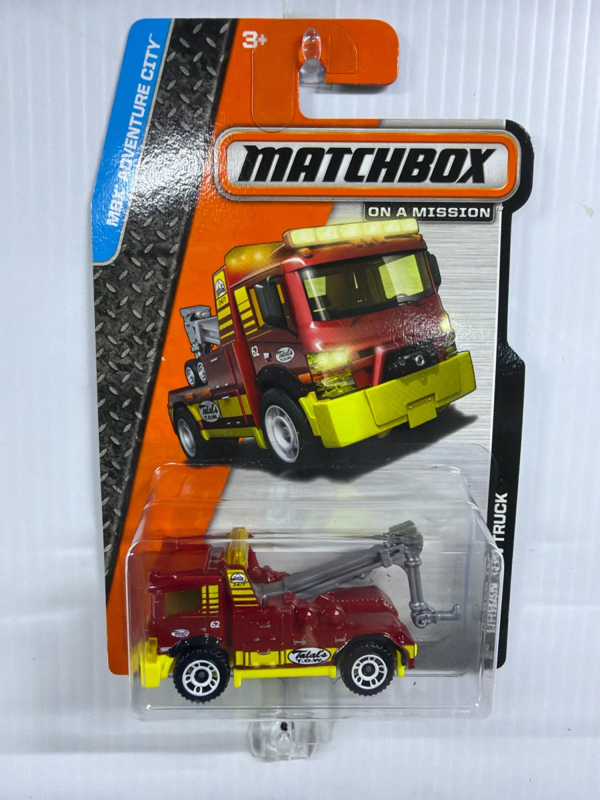 2014 Urban Tow Truck Red: Long Card: Image 2