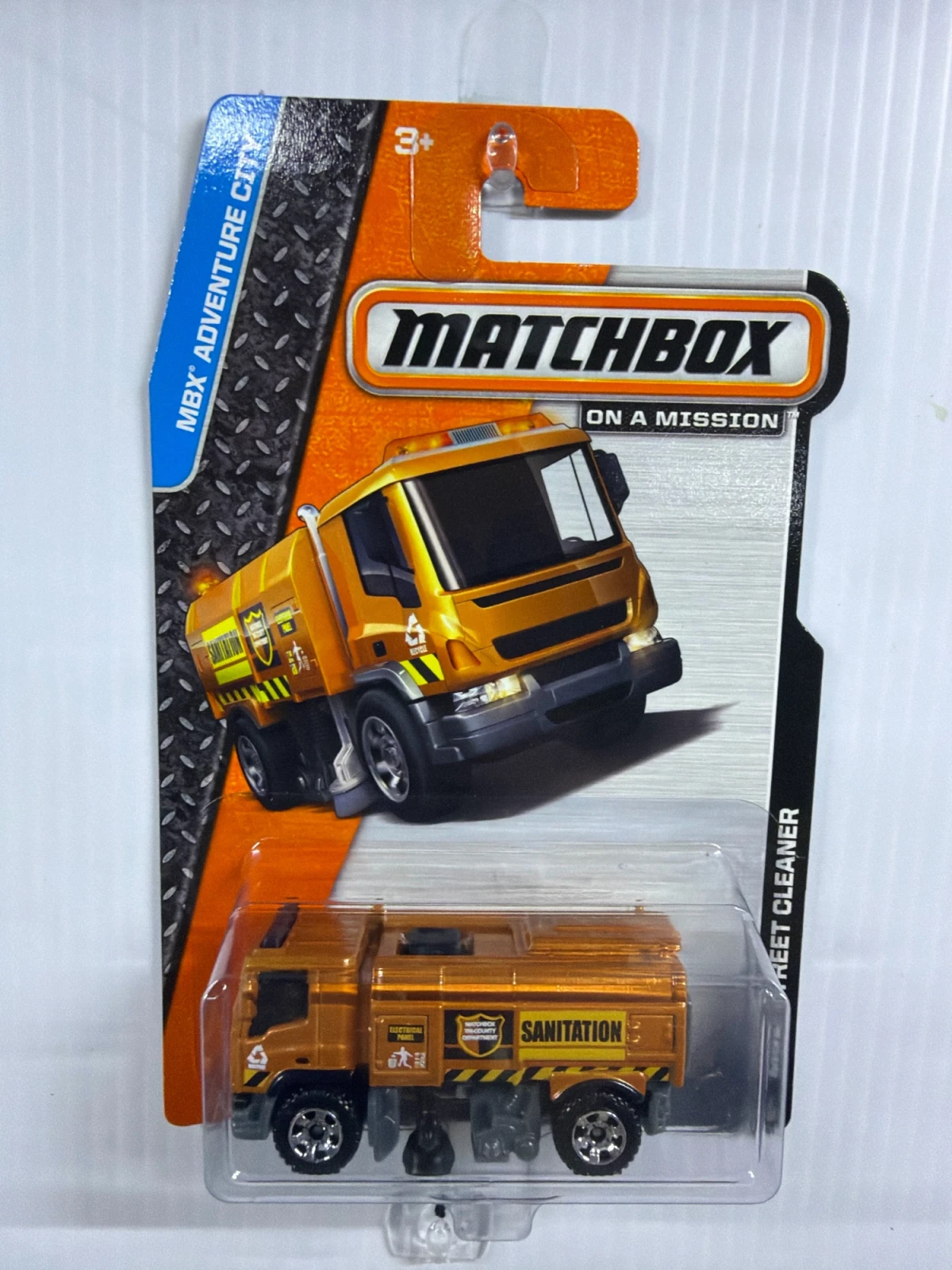 2014 MBX Street Cleaner Orange: Long Card: Image 2