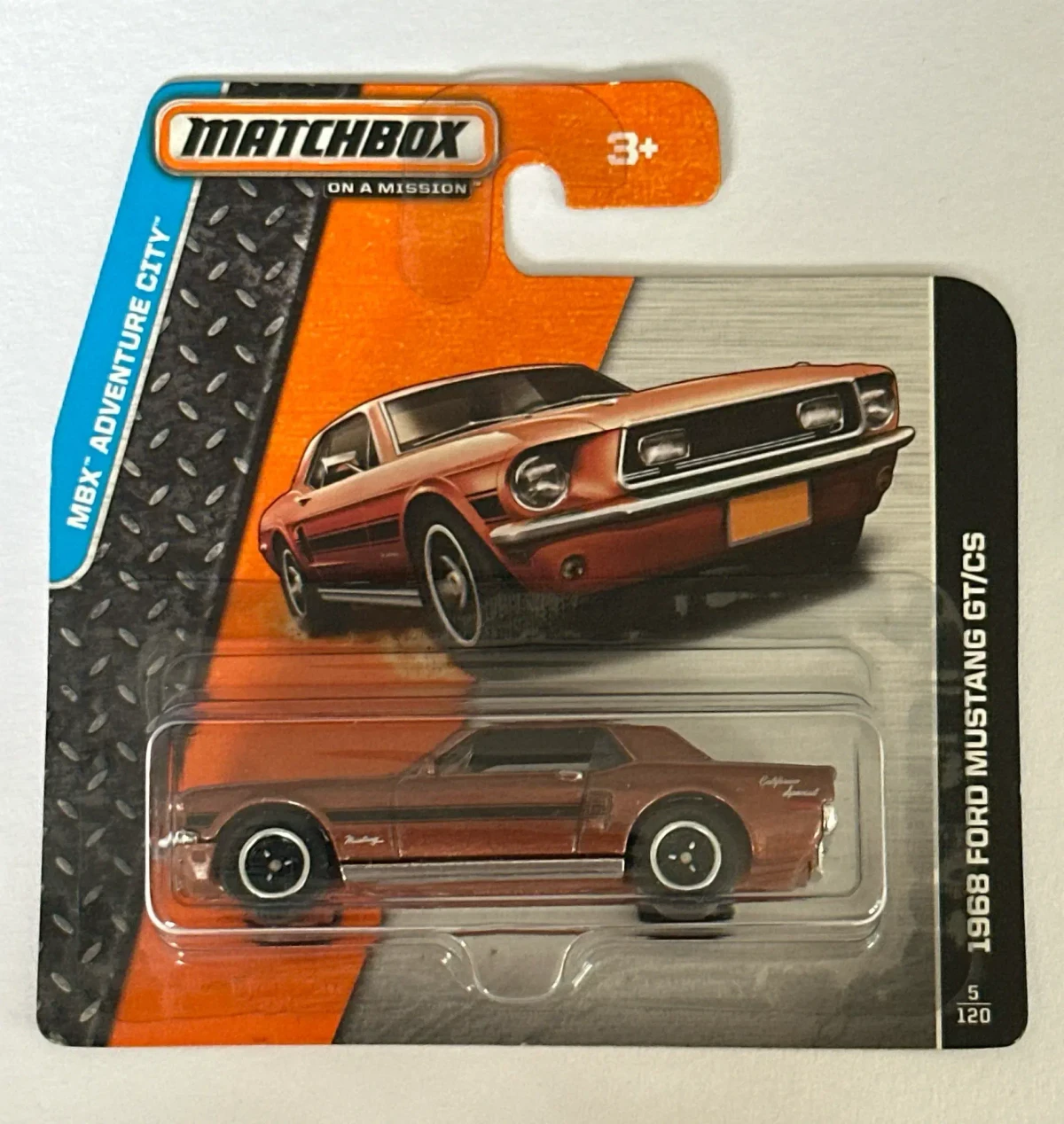 2014 1968 Ford Mustang GT/CS Brown: Short Card: Image 3