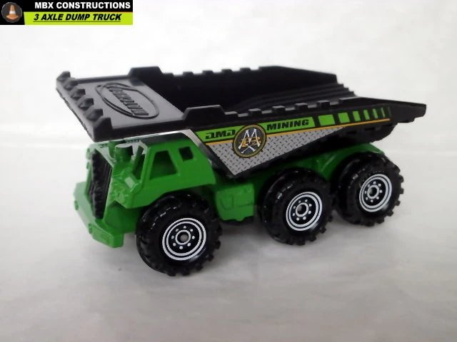 Hot Wheels 3 Axle Dump Truck