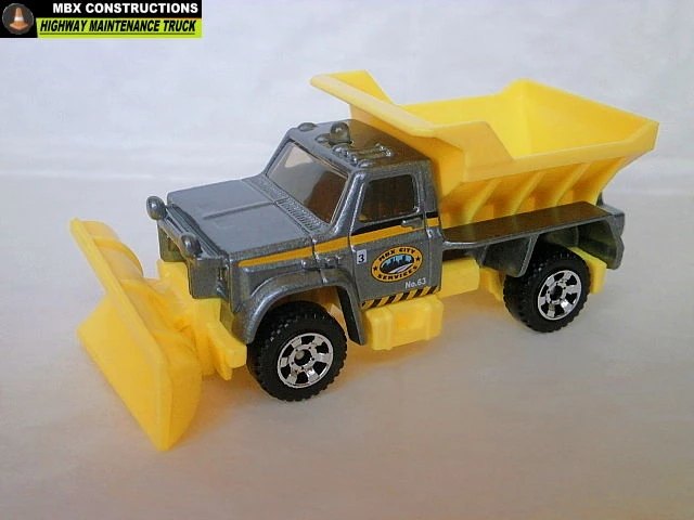 Hot Wheels Highway Maintenance Truck