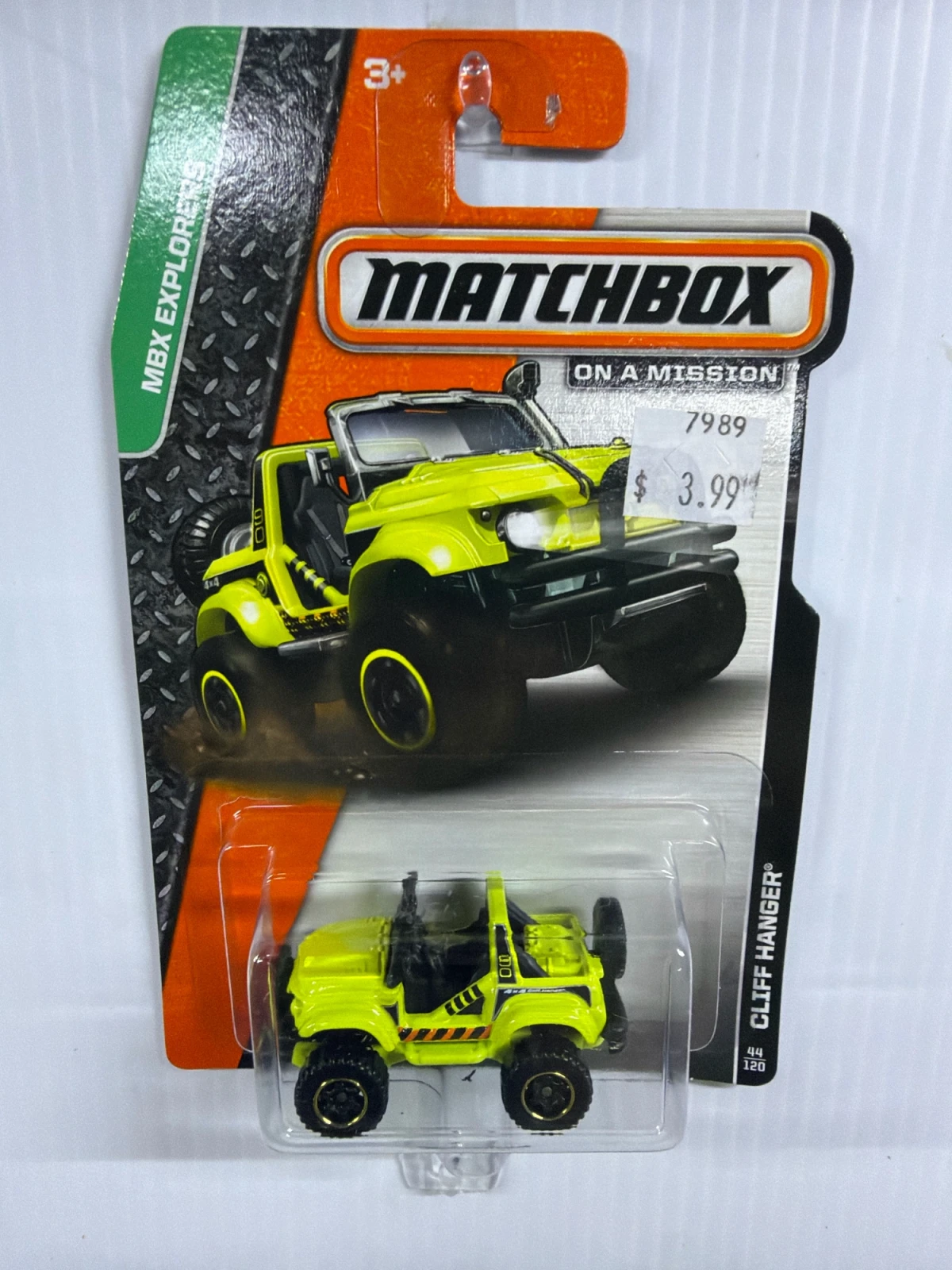 2014 Cliff Hanger Yellow: Long Card: Image 2