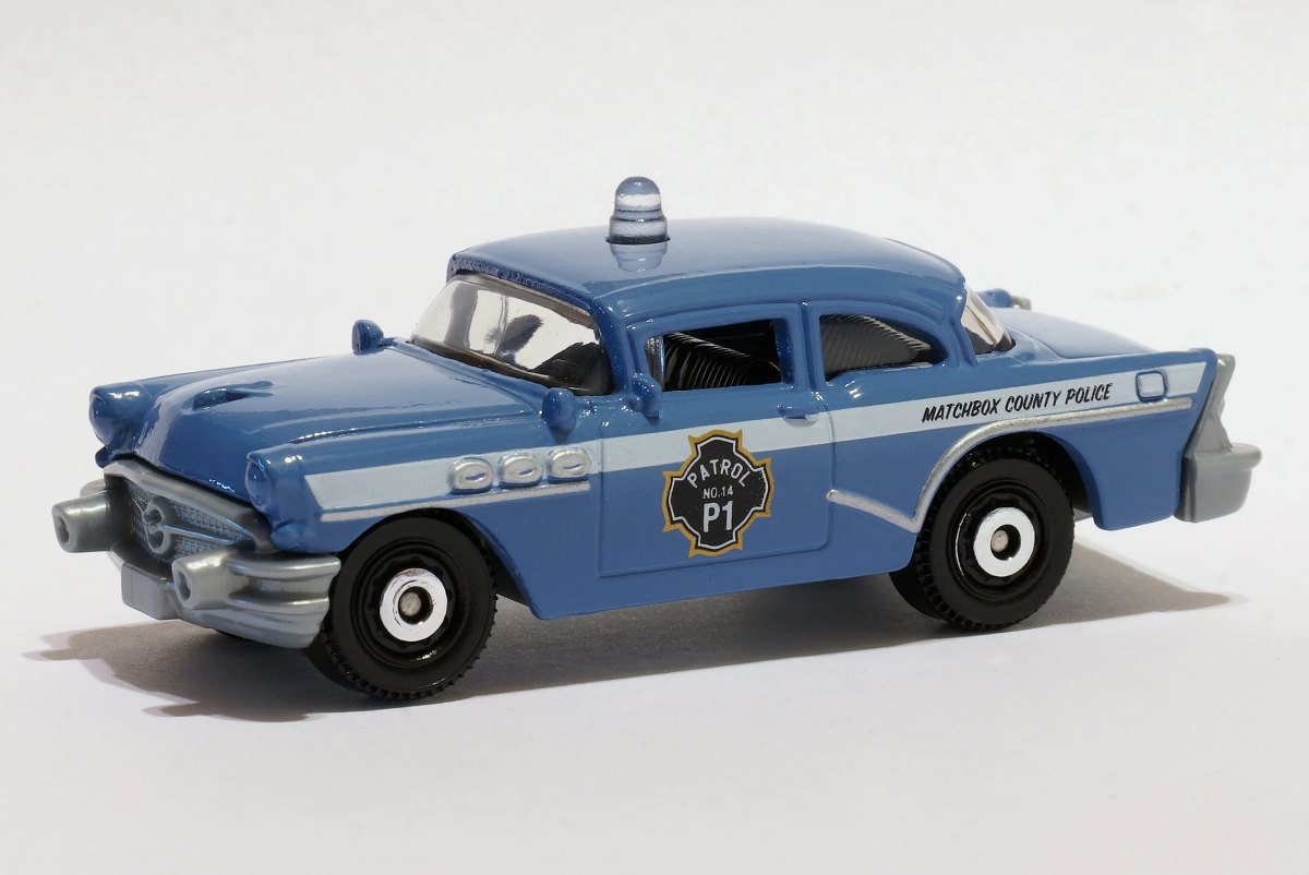 Hot Wheels 56 Buick Century Police Car