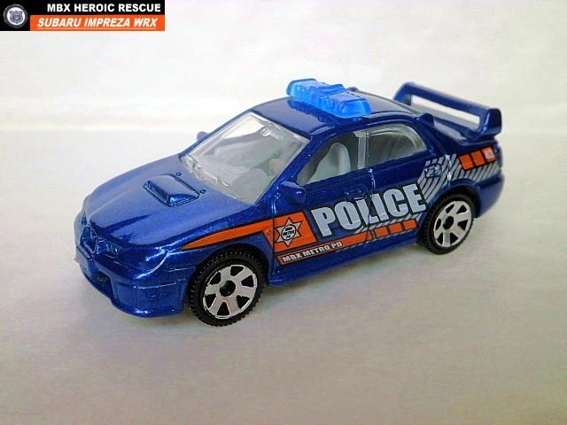 Hot Wheels Subaru Impreza WRX