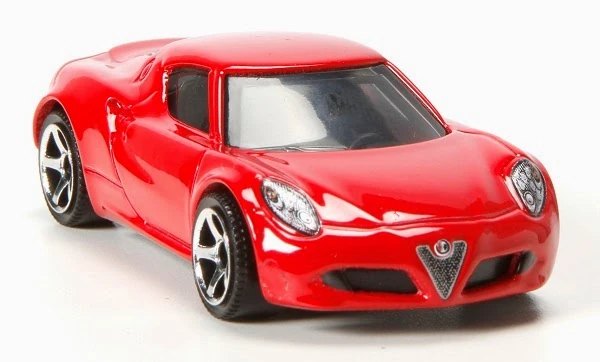 Hot Wheels Alfa Romeo 4C(New, released in 2015)
