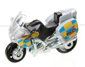 Hot Wheels BMW R1200 RT-8 Police Motorcycle